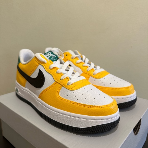 Nike Other - NIB Big Kid Nike Air Force 1 Low - FN8008-700 - University Gold/Black